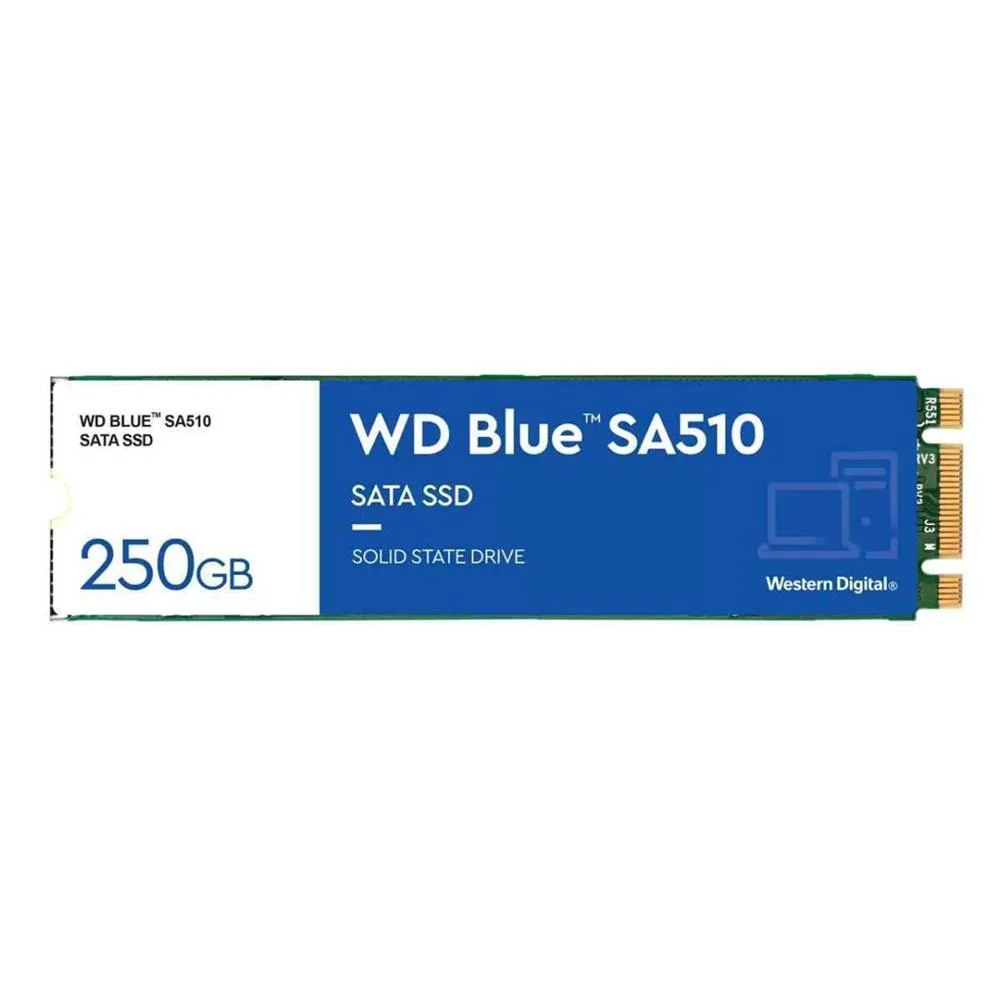 Ssd Wd Blue   M.2 2280     250gb Sata3   Sa510 Intern