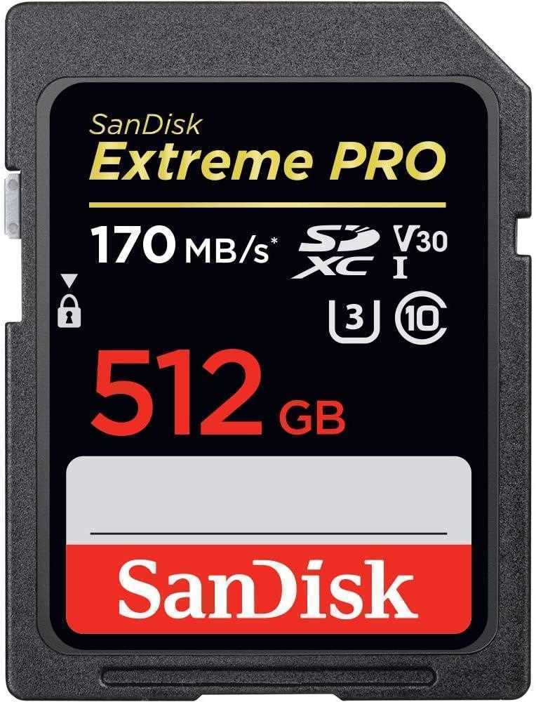 Cartão de Memória Extreme Pro Sdxc 512gb - Sandisk