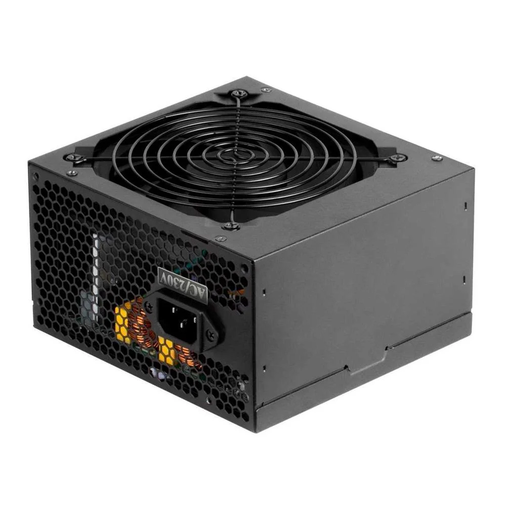 Fonte Alim. Tacens Anima Apiii500 500w Psu, 85% Ef, Full Safety, Silent, Black Cables, Black