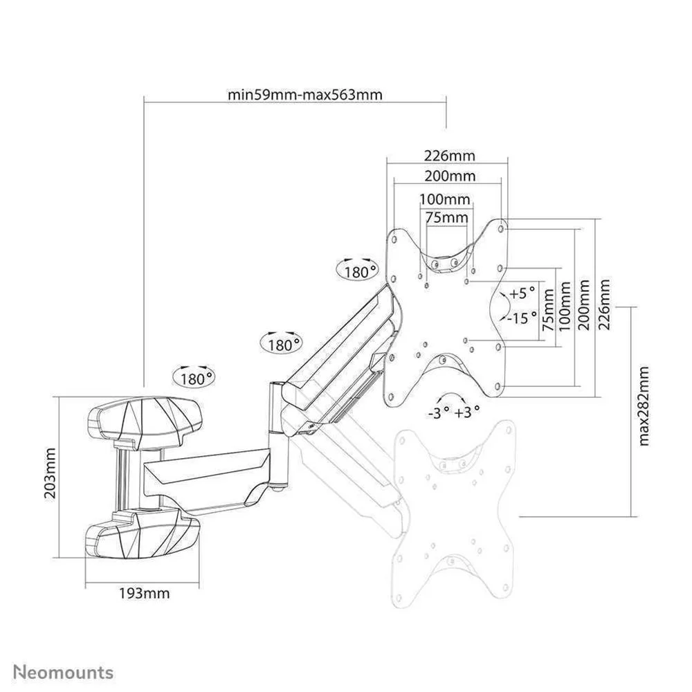 Neomounts By Newstar Wall      Wall
