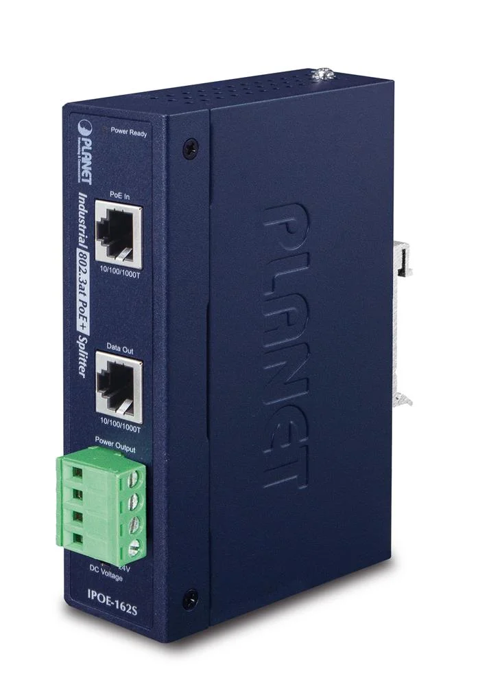 Planet Ipoe-162s Network Splitter Blue Power Over.