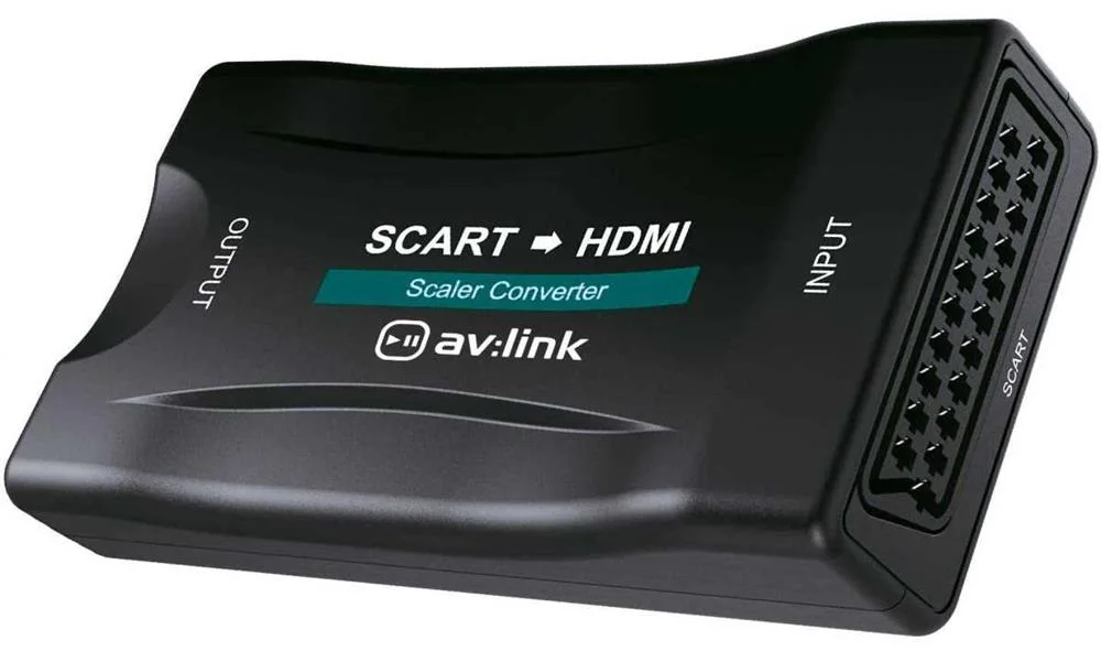 Conversor Av:Link Scart Fêmea - Hdmi