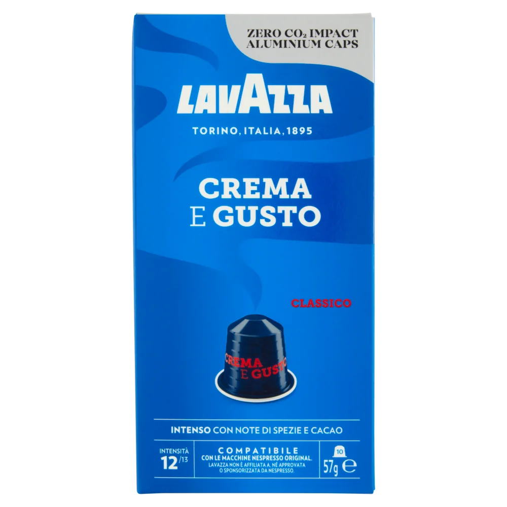 Cápsula Lavazza Crema e Gusto Clásico para Cafete.