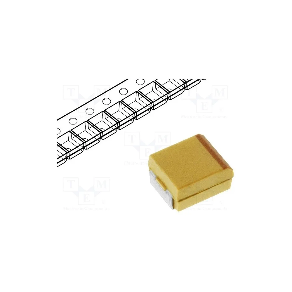 Condensador Tantalum 330uf 4vdc