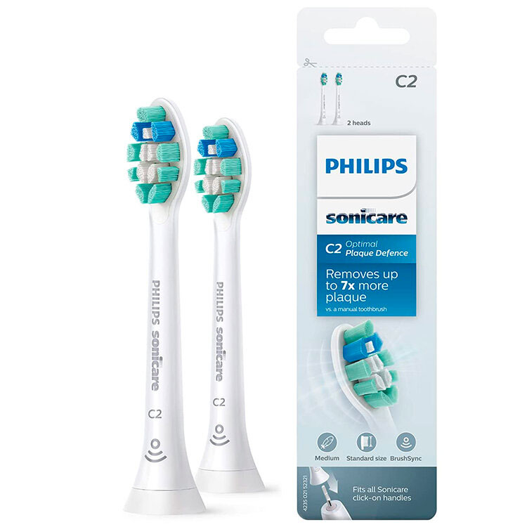 Recargas para Escovas de Dentes Philips Hx9022 Sonicare - 2 Pack