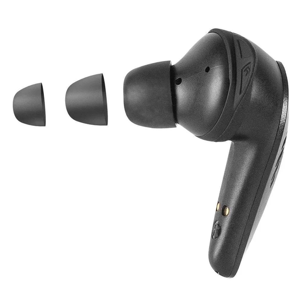Headphones Mars Gaming Mhiultra True Wireless Earphones, Bt 5.3, Qi Charge, Rgb, 24h, Black