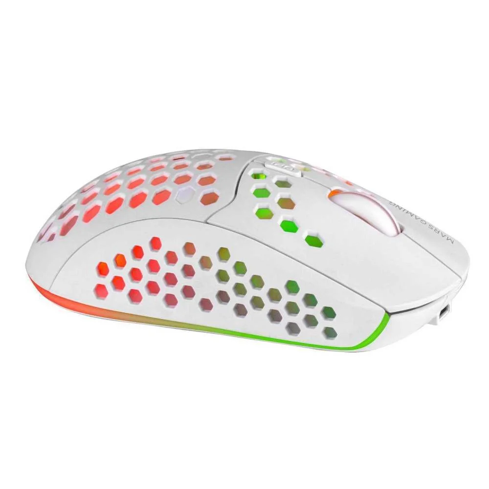 Ratón Gaming Inalámbrico Mars Gaming Mmw3w/ Bater.