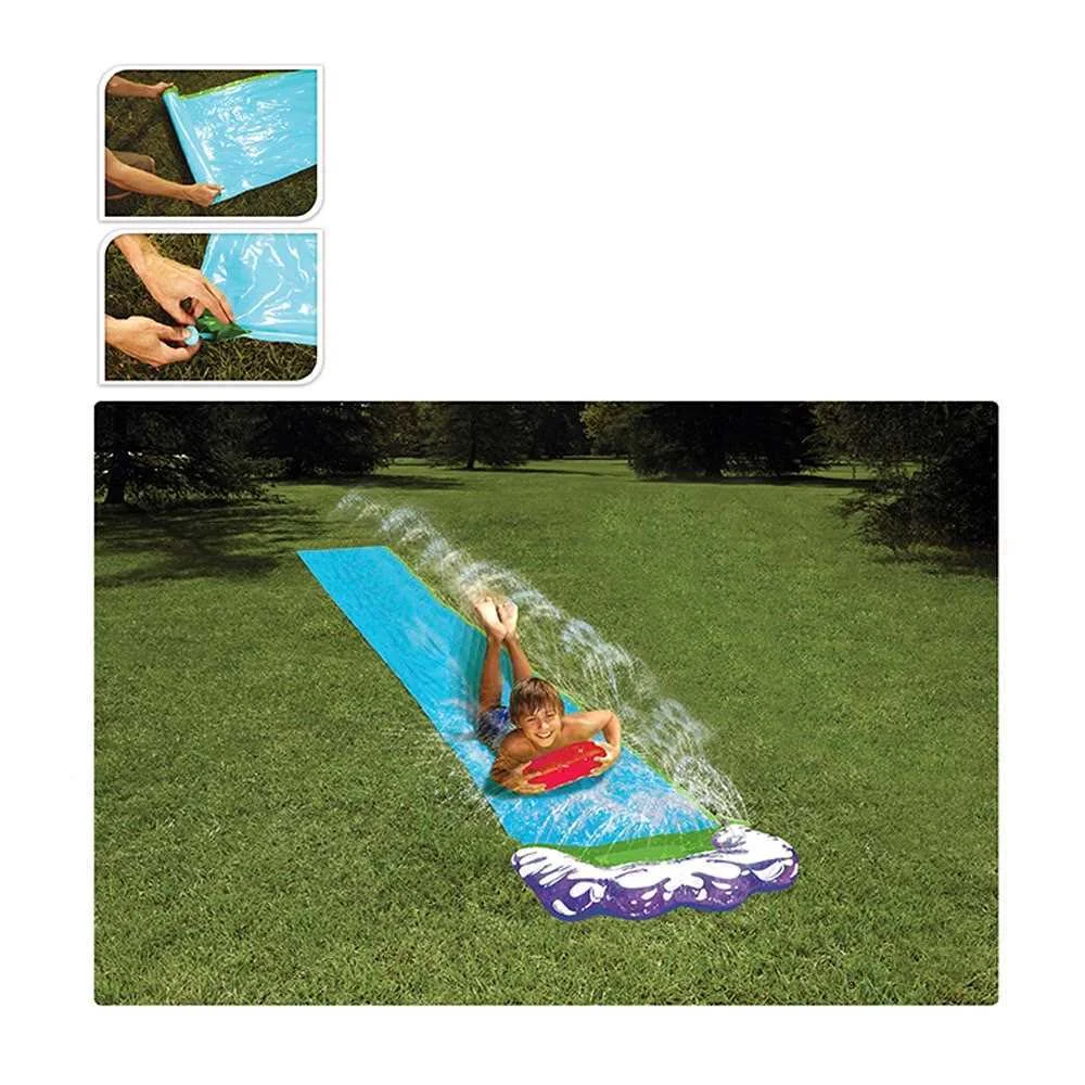 RAMPA DESLIZANTE CON AGUA