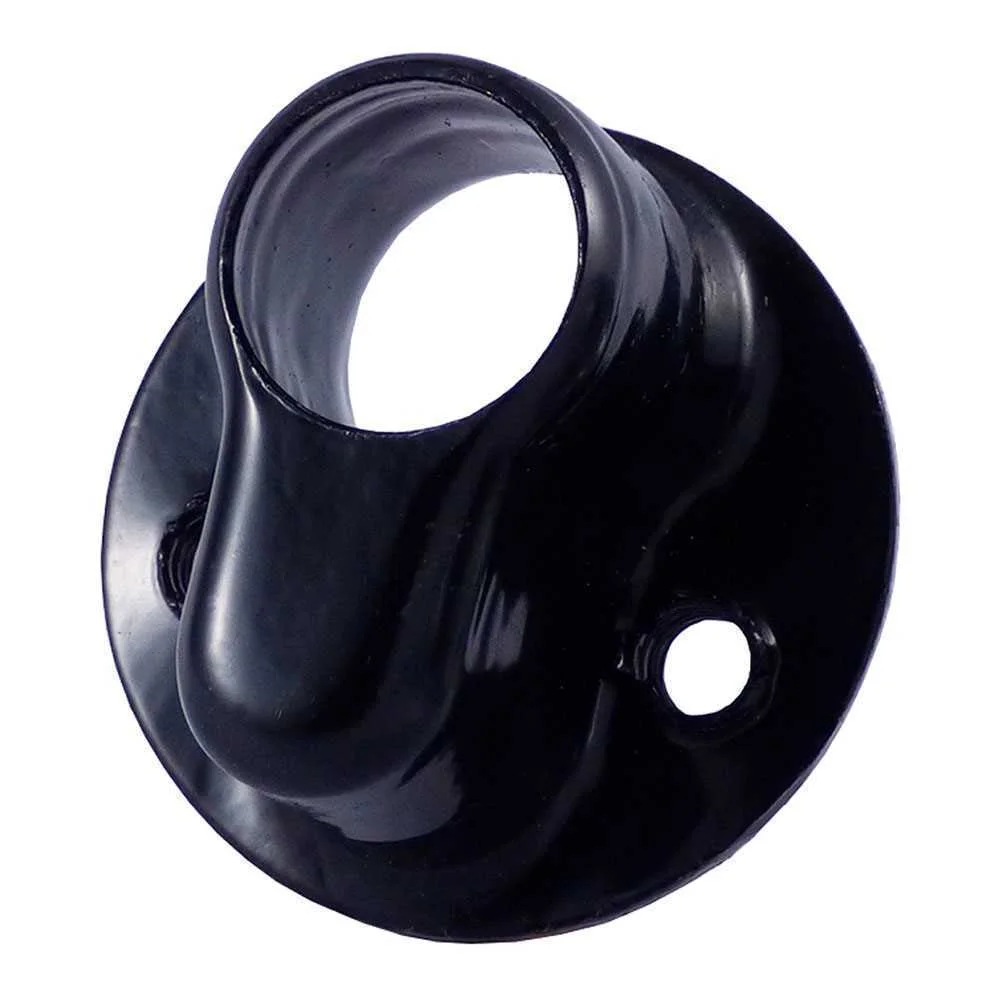 Escudo Ez. Acabamento Preto. Ø42x26mm. Ifam