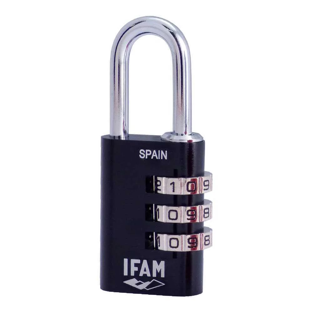 Cadeado Col Combi30 Preto Ifam