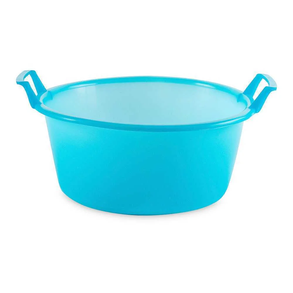 Bacia Redonda 9l/35cm Azul 6410 Ø35x18,5cm Barbosa - Universal