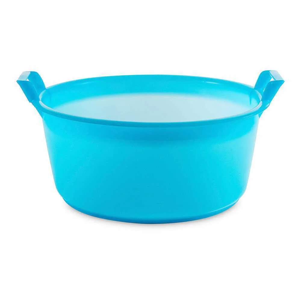 Bacia Redonda 14l/40cm Azul 6412 Ø40x20,8cm Barbosa - Universal