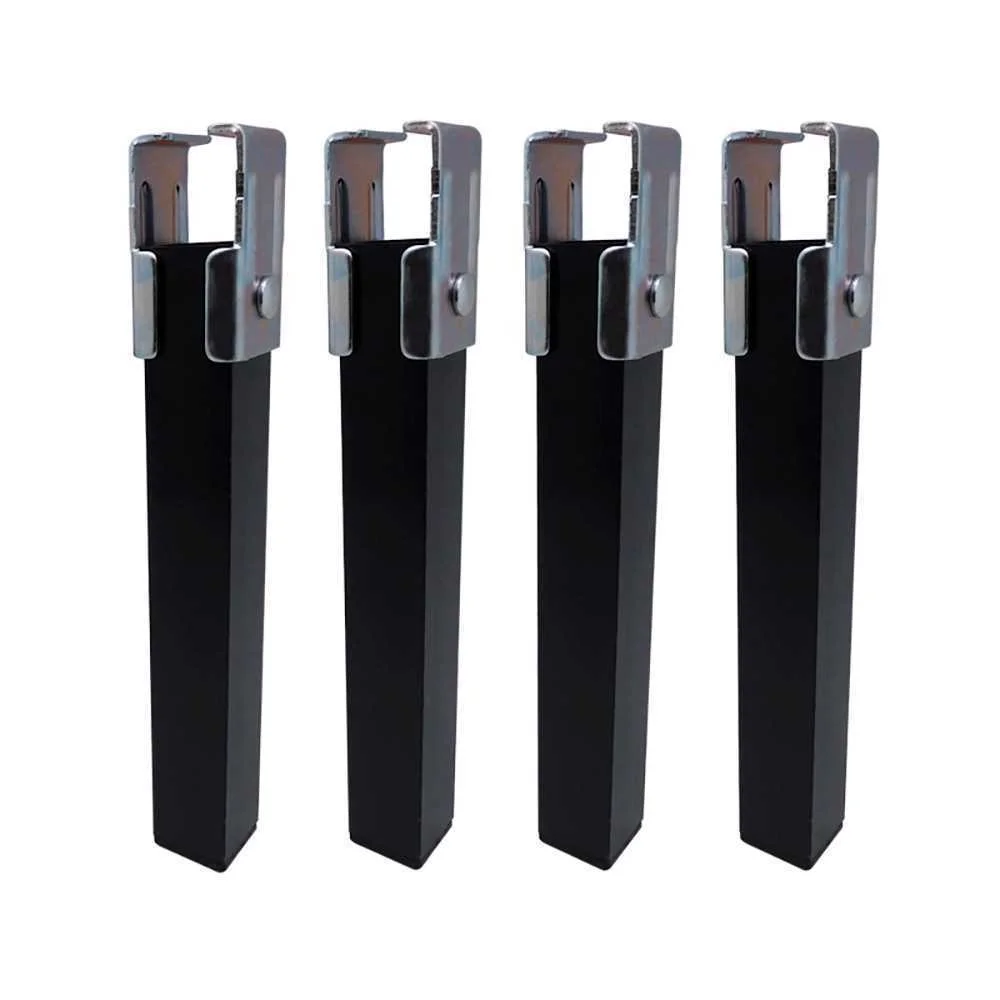 Conjunto de 4 P&eacute;s Para Somier Pt25 40x30x255mm S/.