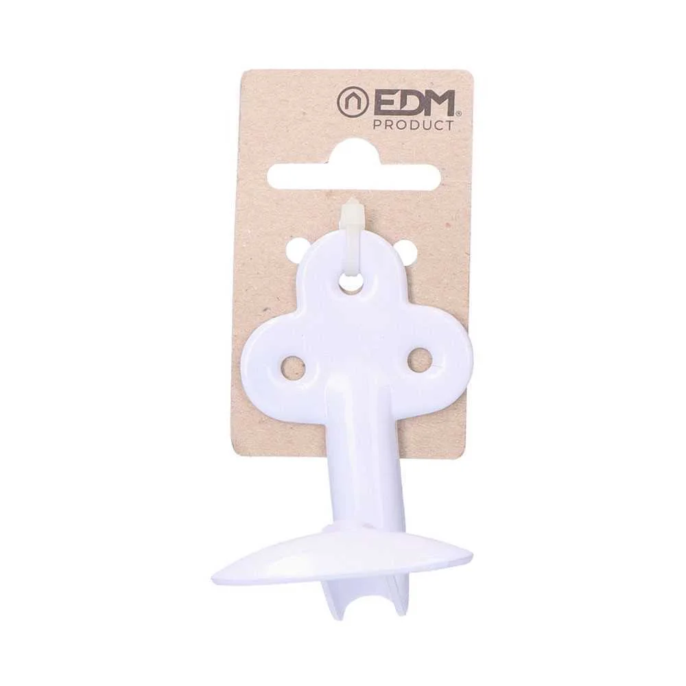 Cabide Estampado Lacado a Branco Edm
