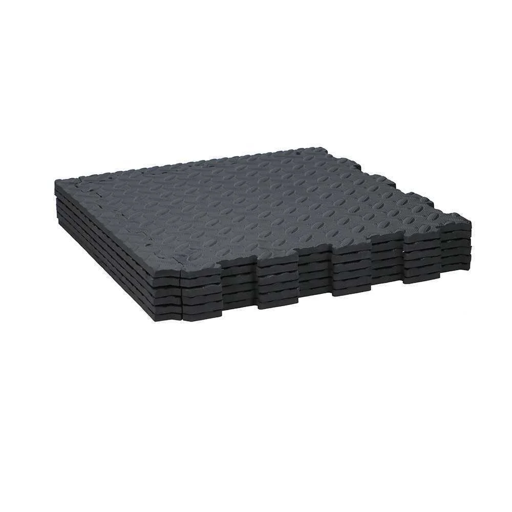 Tapete de Borracha Eva Tipo Puzzle 6 Peças Kinzo