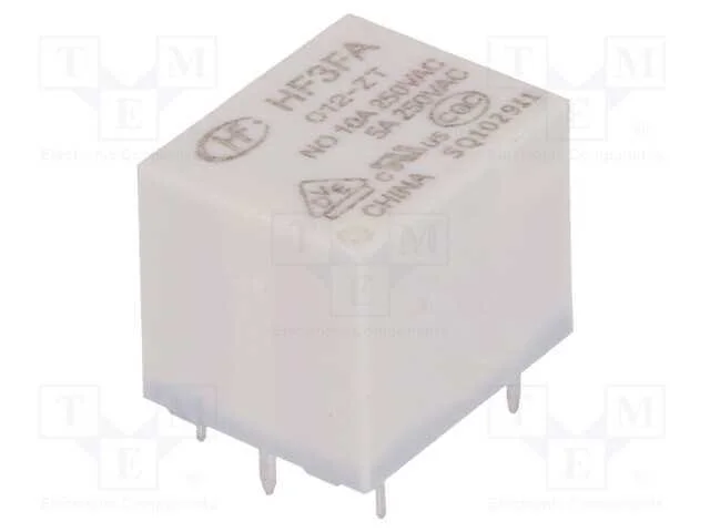 Relé eletromagnético SPDT Ubobina 12VDC 10A PCB