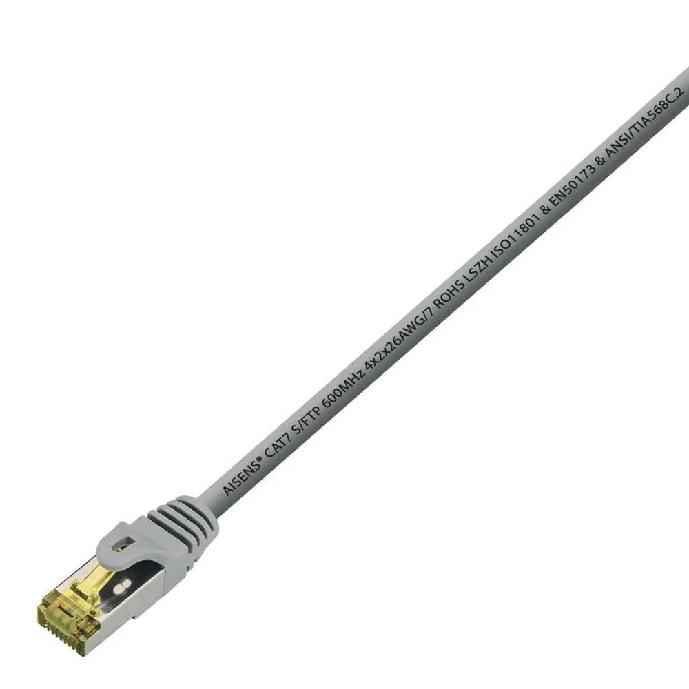 AISENS A146-0337 CABO DE REDE CINZENTO 5 M CAT7 S.