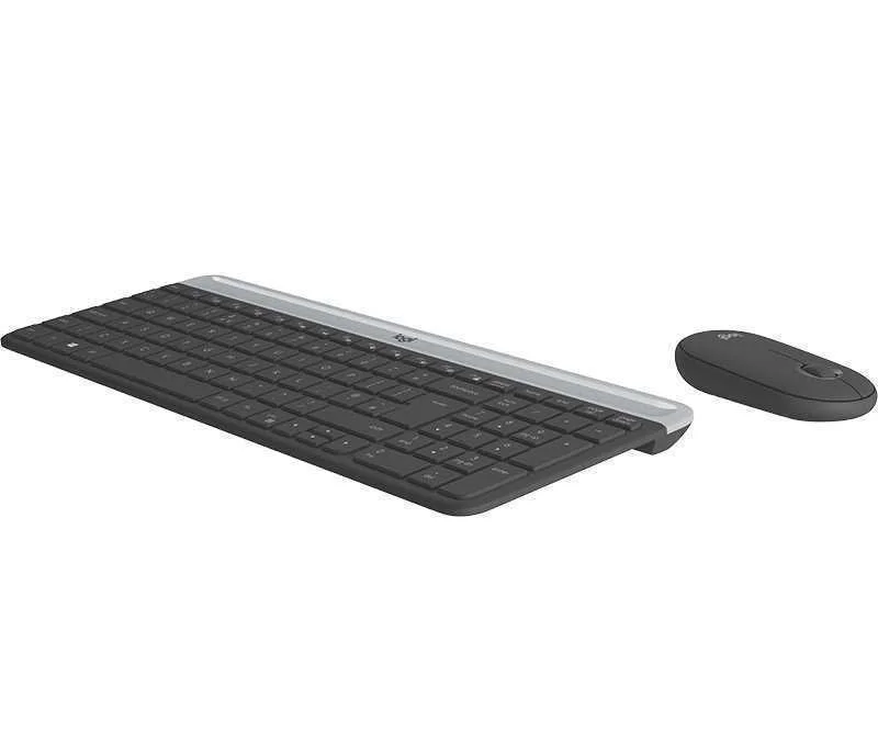 Logitech Slim Wireless Keyboard And Rato Combo M.