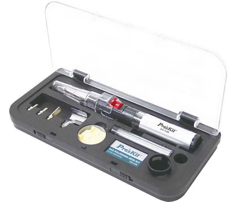 Kit de Soldador de Gas Con Auto Encendido 3 En 1