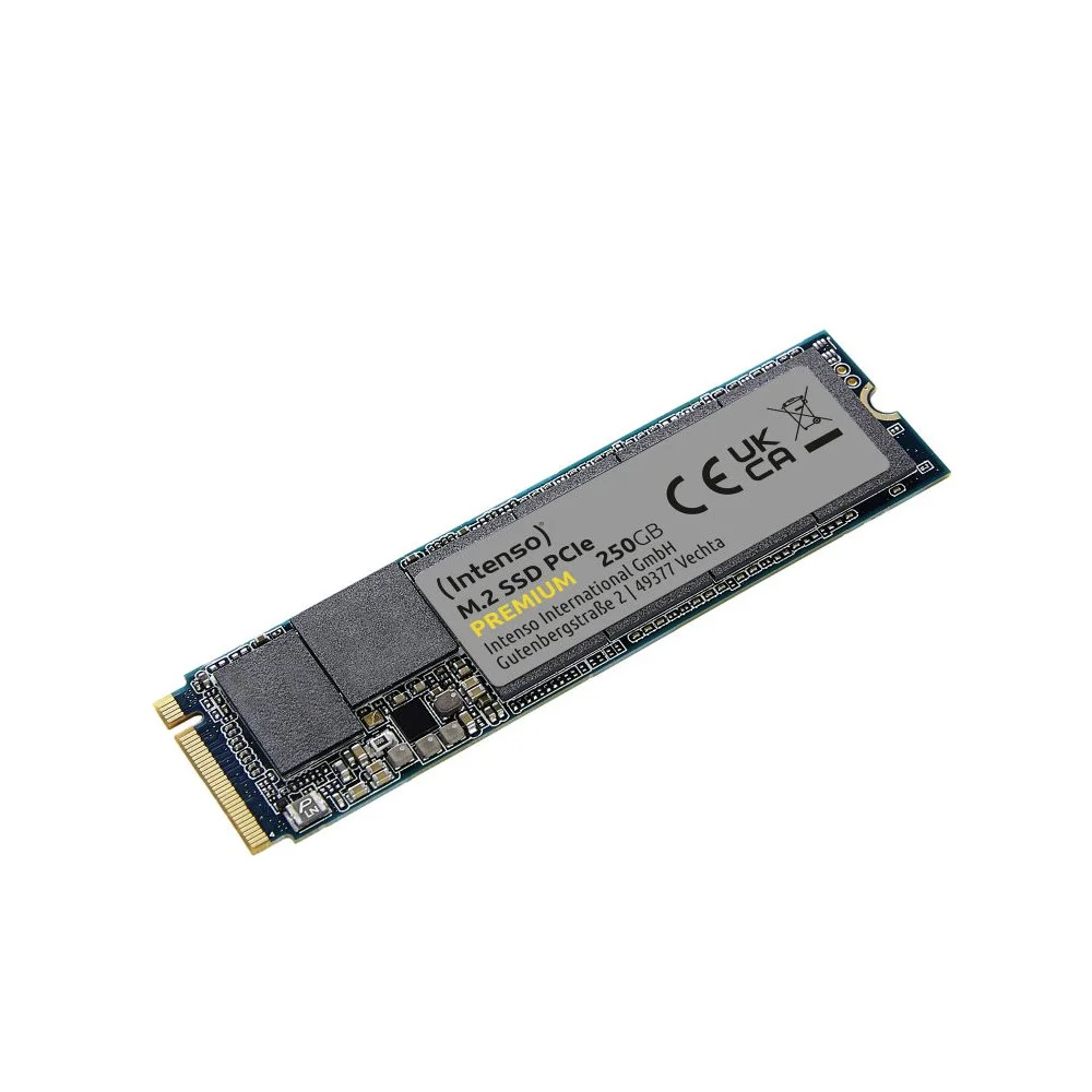 Intenso M.2 SSD Pcie Premium 250gb Gen.3x4 Nvme 1.3 Retail
