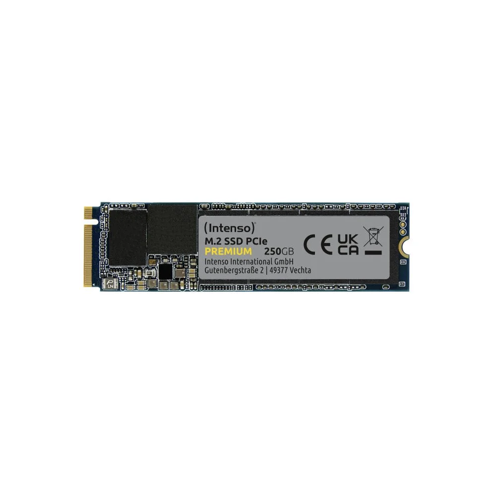 Intenso M.2 SSD Pcie Premium 250gb Gen.3x4 Nvme 1.3 Retail