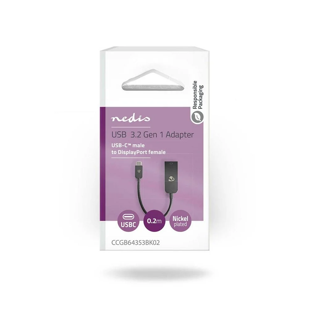 Adaptador Usb | Usb3.2 Gen1 | Usb-C Macho | Disp