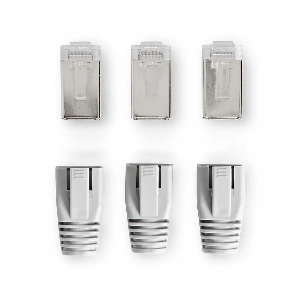 Conector Rj45 | Rj45 Pass Through | Ftp Sólido/Tr.