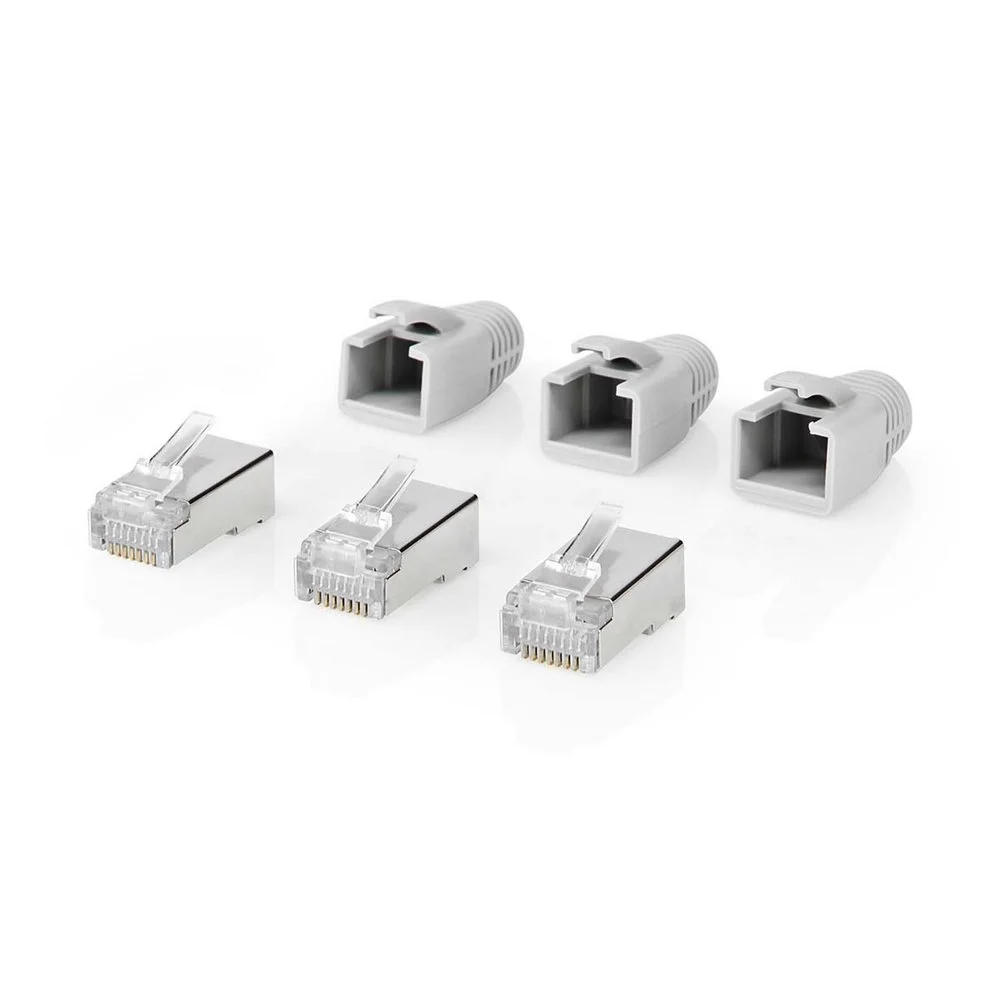 Conector Rj45 | Rj45 Pass Through | Ftp Sólido/Tr.