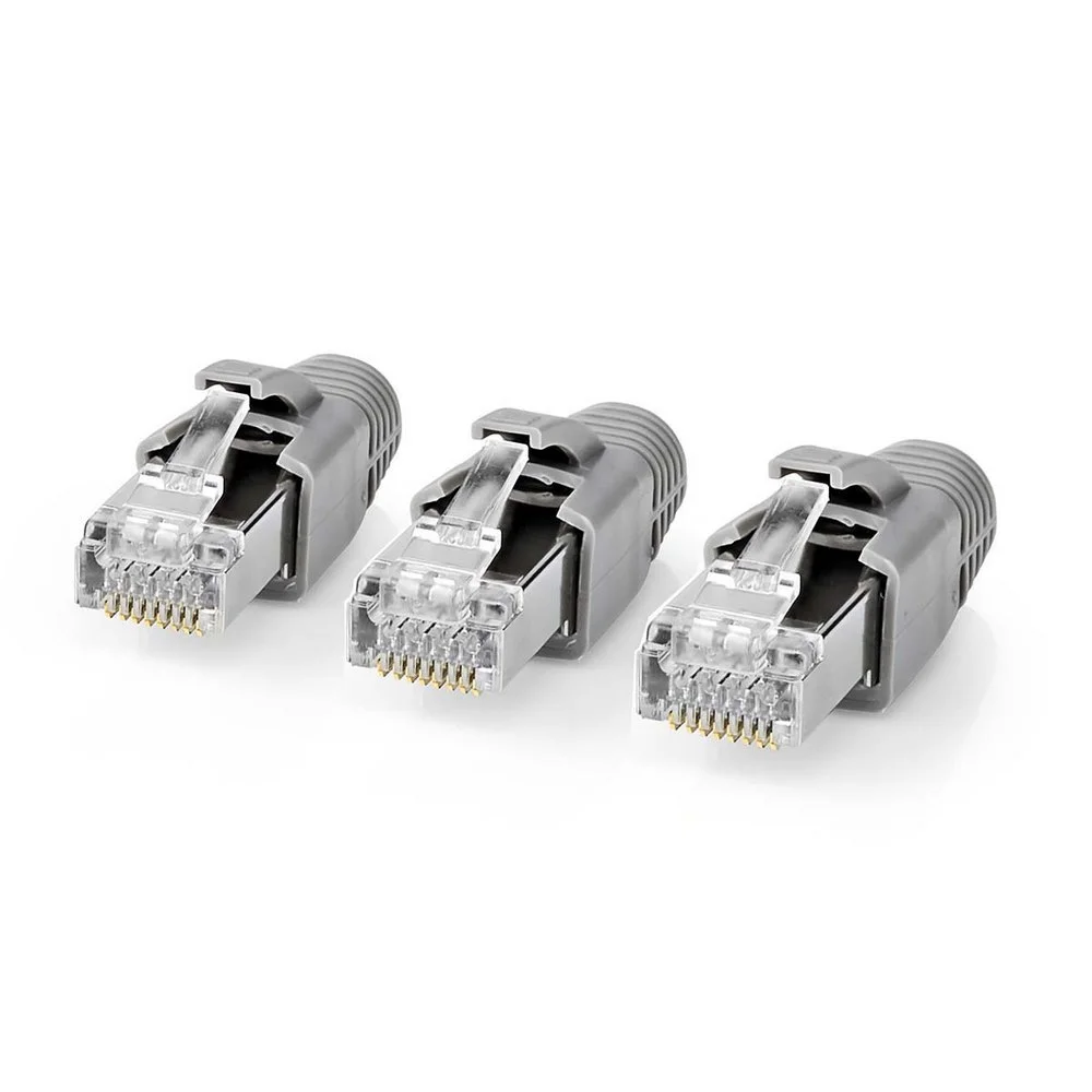 Conector Rj45 | Rj45 Pass Through | Ftp Sólido/Tr.