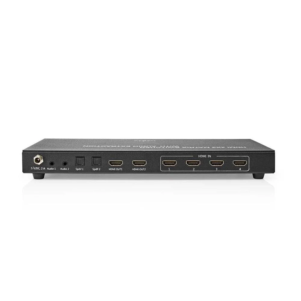 Switch Matrix Hdmi | 4x 2 Porto(S) Porto(S) | 4
