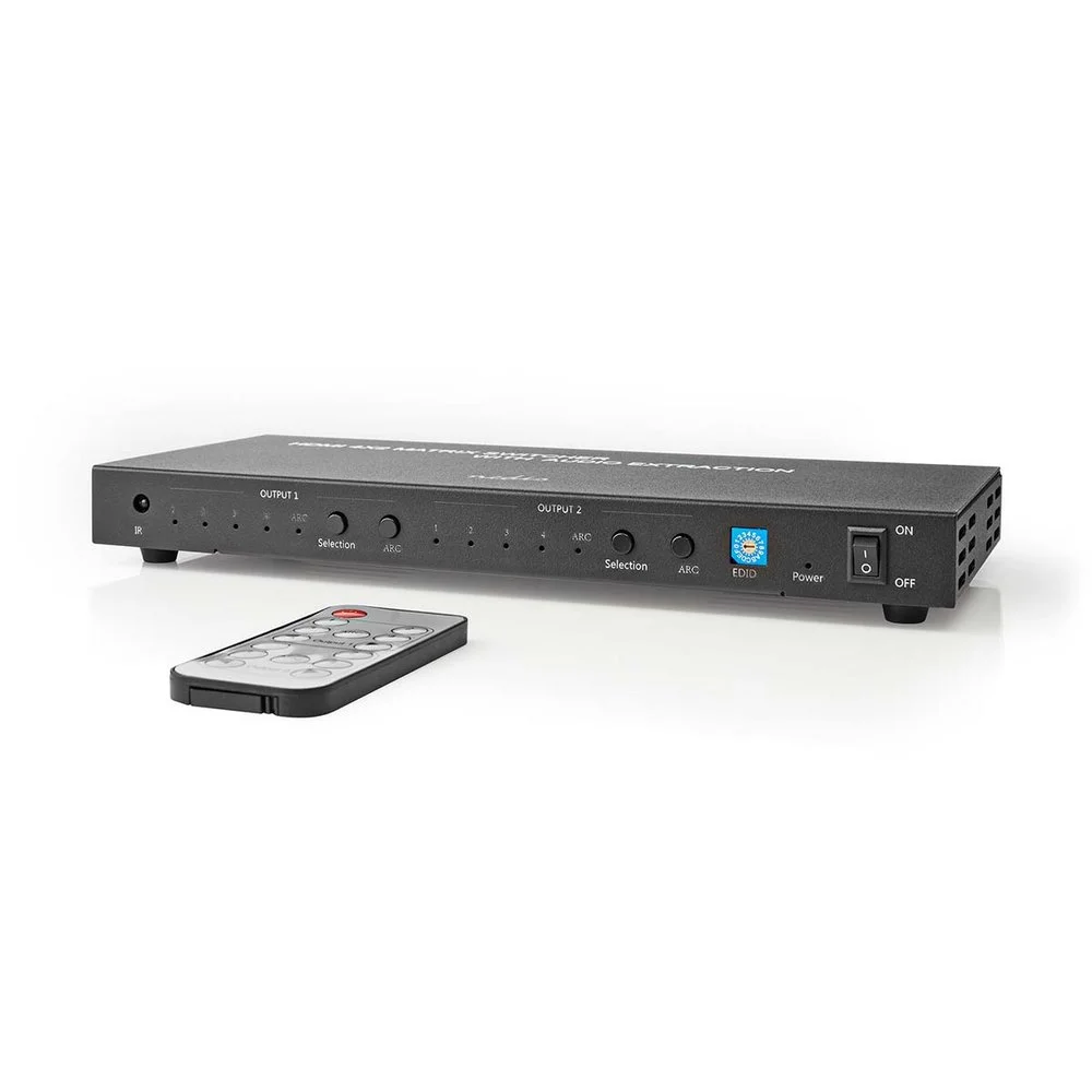 Switch Matrix Hdmi | 4x 2 Porto(S) Porto(S) | 4