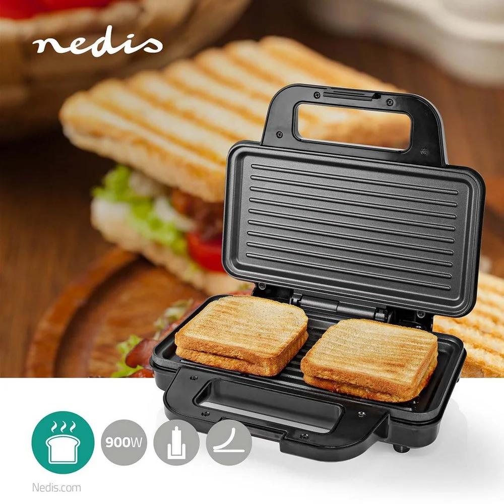 Sanduicheira | 900w | 26,8 X 14,5 Cm | Controle A
