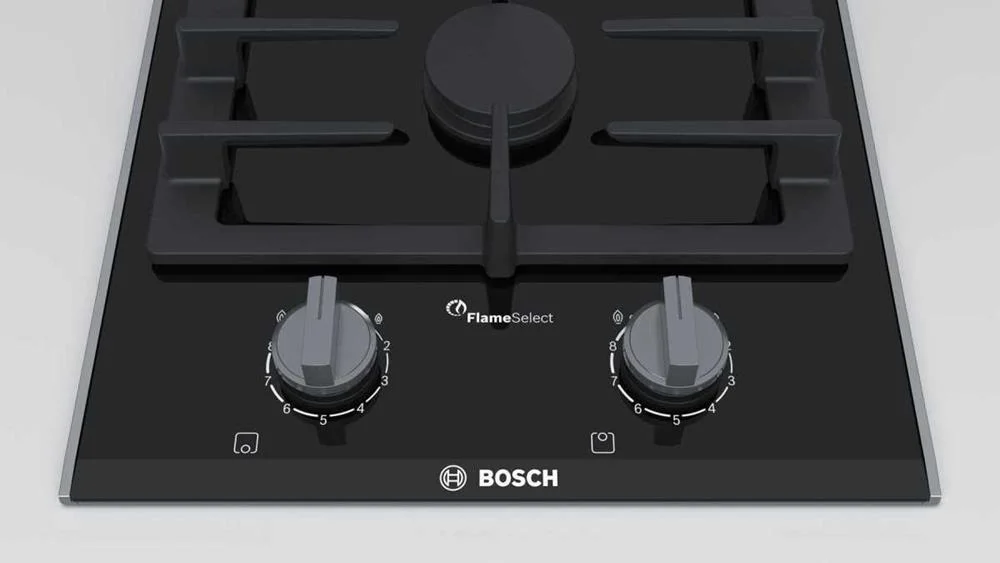 2 Burner Gas Hob 306x527mm (Stainless Steel) - Bosch