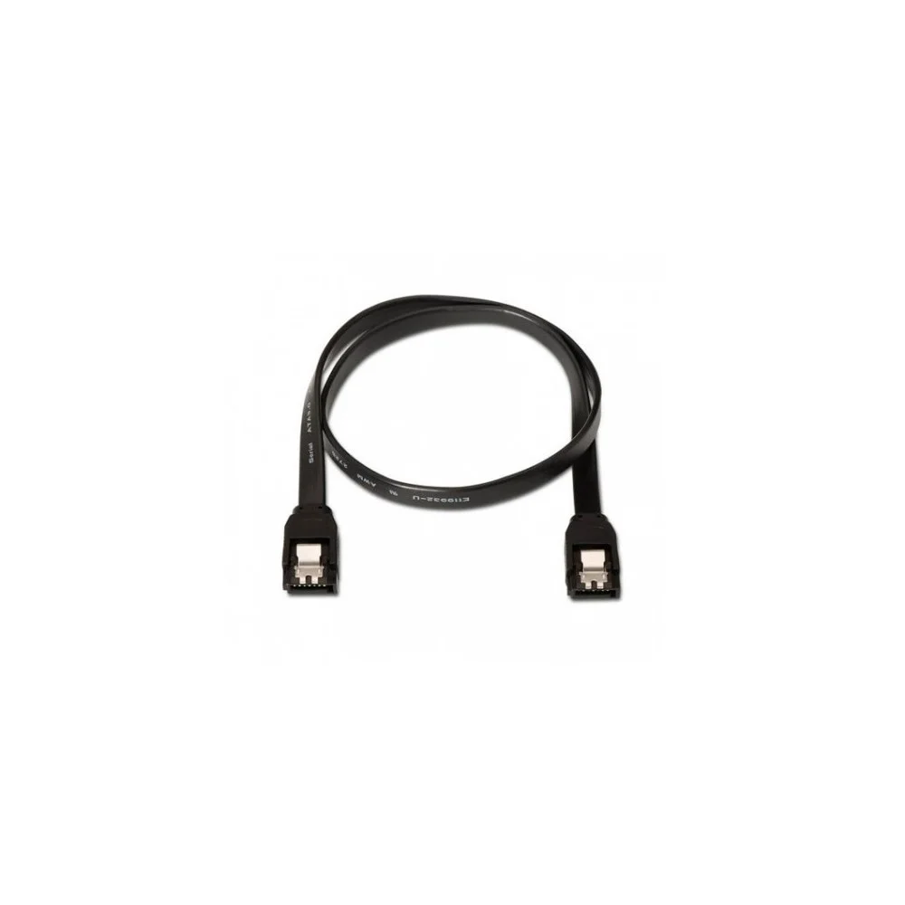 Cable Datos Sata-3 Aisens 0.5m Negro