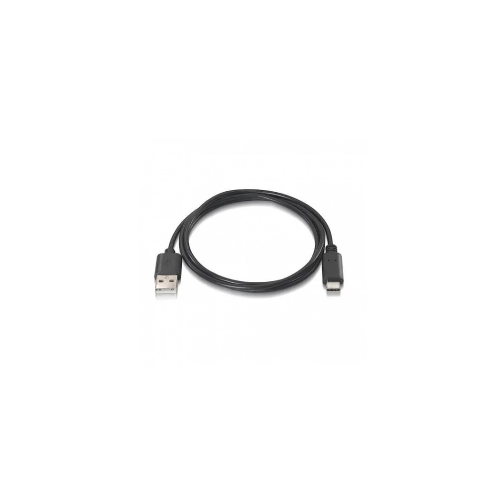 Cable Usb(A) 2.0 a Usb(C) 2.0 Aisens 1m Negro