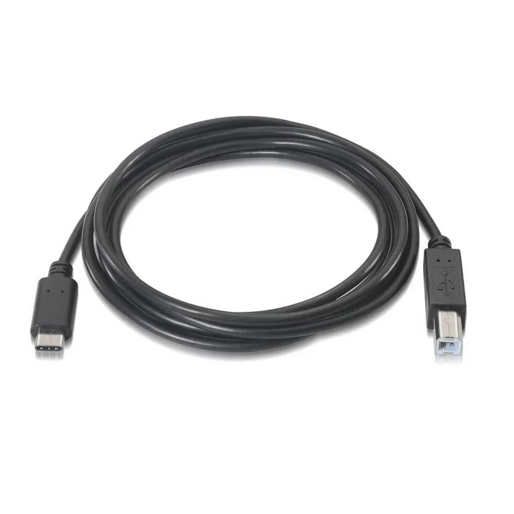 Cable Usb(B) 2.0 a Usb(C) 2.0 Aisens 2m Negro
