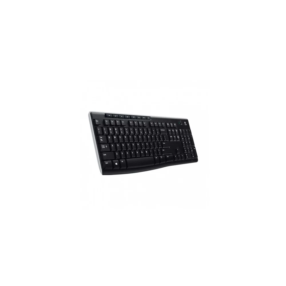 Teclado sem Fios Logitech K270 Preto