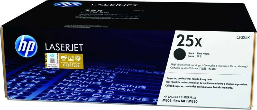 Hp Toner-Cartridge High Capacity No. 25x Black