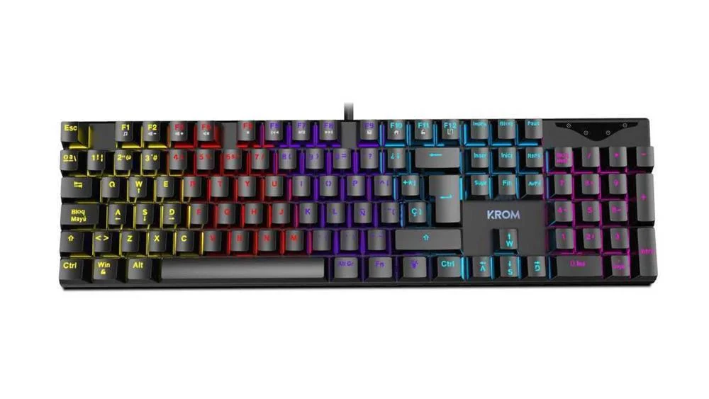 Teclado Krom Nxkromkasic Preto 