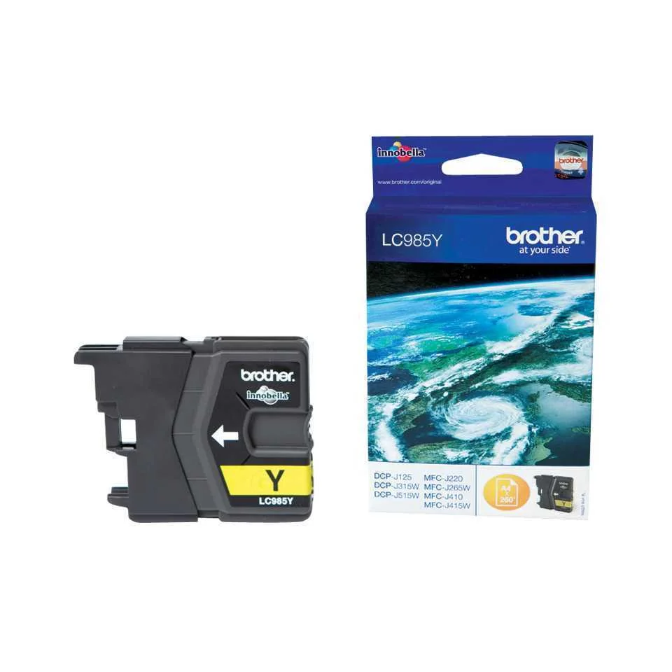 Tinteiro Compativel Brother Lc985y Amarelo