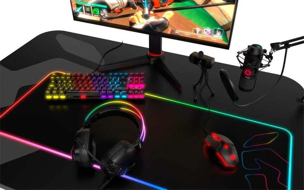 Teclado Krom Nxkromkasictkl Preto Retroiluminação 