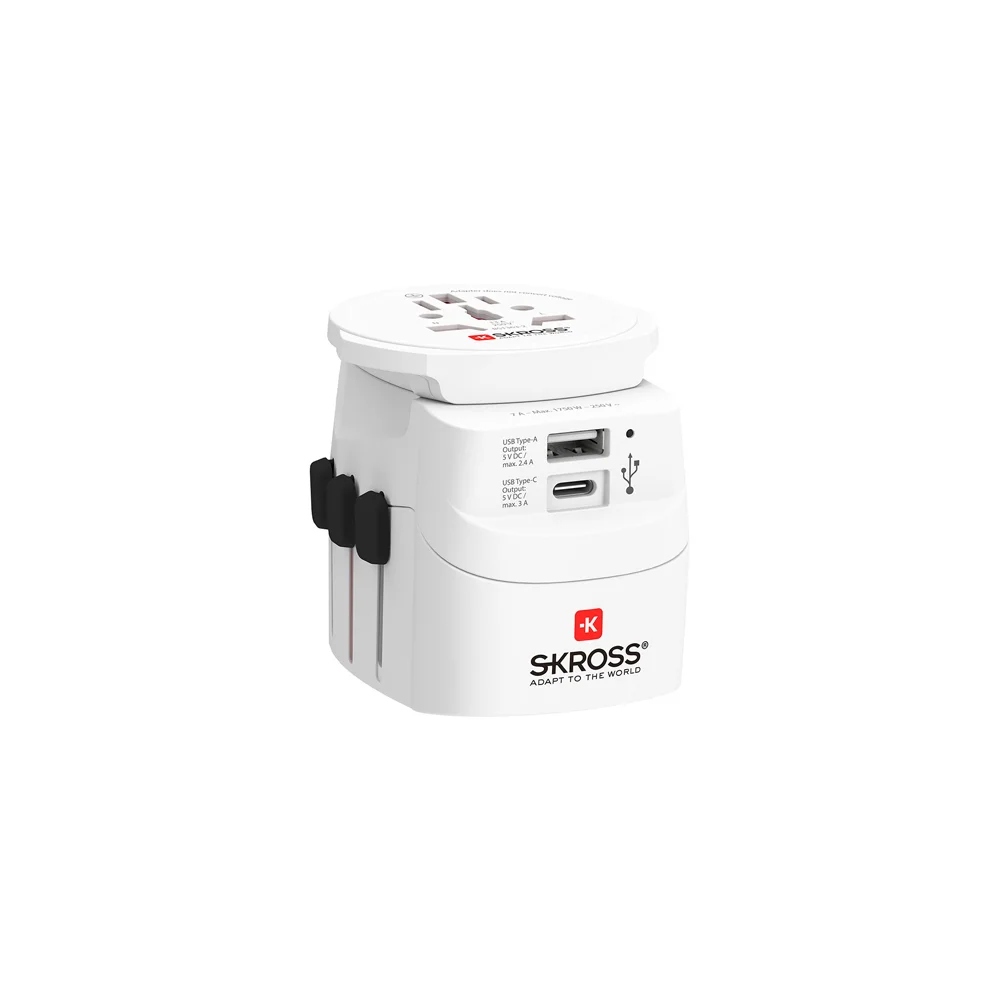Kit 2 Multi Adaptadores de Viagem Skross 1302472