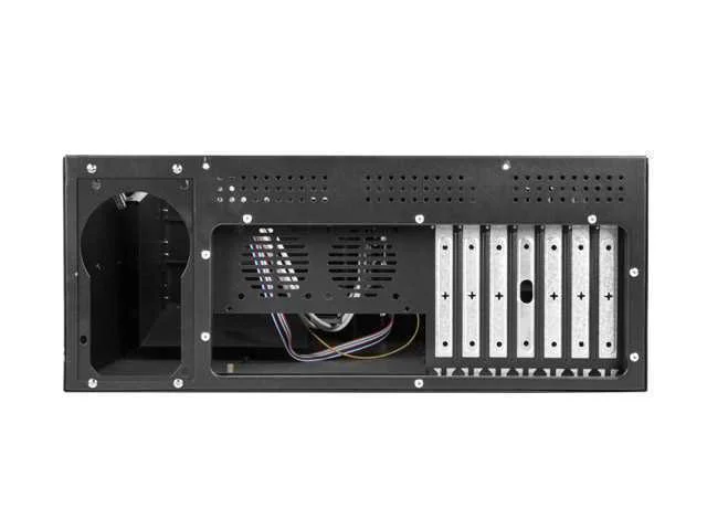 Caixa ATX Lanberg SC01-4504-08B Rack Preto 4U
