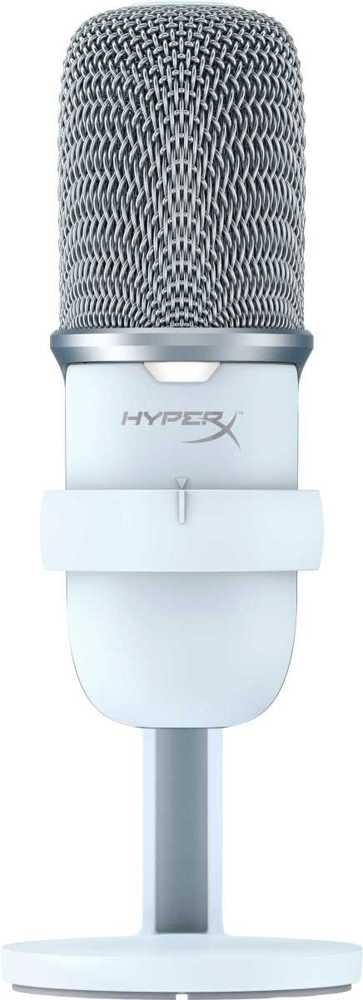 Hyperx Solocast - Usb Microphone (White) Blanco Micrófono para Videoconsola