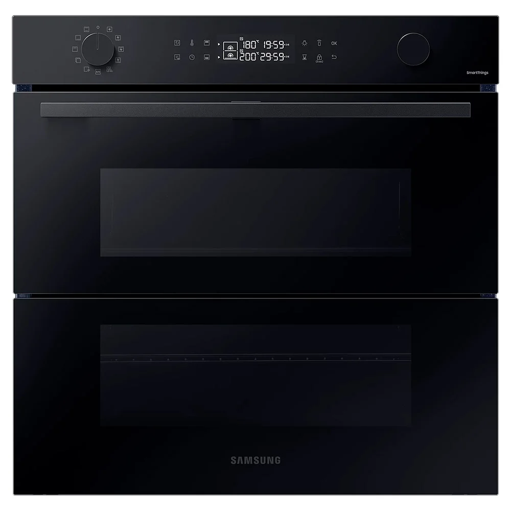 Dual Cook Flex? Pyrolytic Built-In Oven Bespoke Nv7b4550vak 76l 1200w Wi-Fi (Black) - Samsung