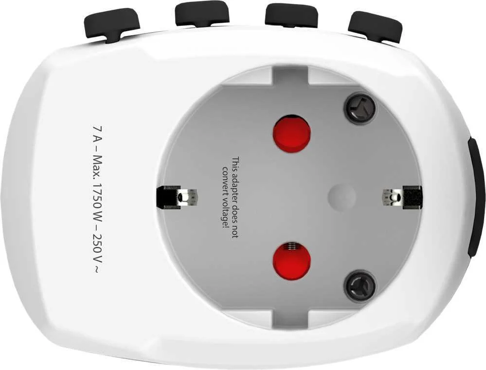 Kit 2 multi adaptadores de viagem skross 1103180