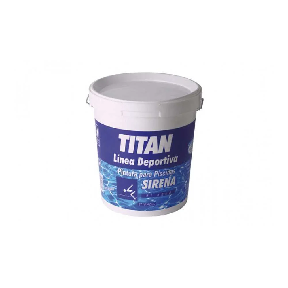 Tinta piscinas sereia base aquosa azul mate 4l ti.