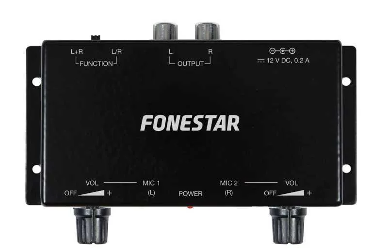 FONESTAR TC-6MX PRÉ-AMPLIFICADOR DE AÚDIO