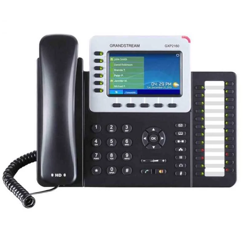 Telefone Sem Fios Grandstream Gxp-2160 Preto 