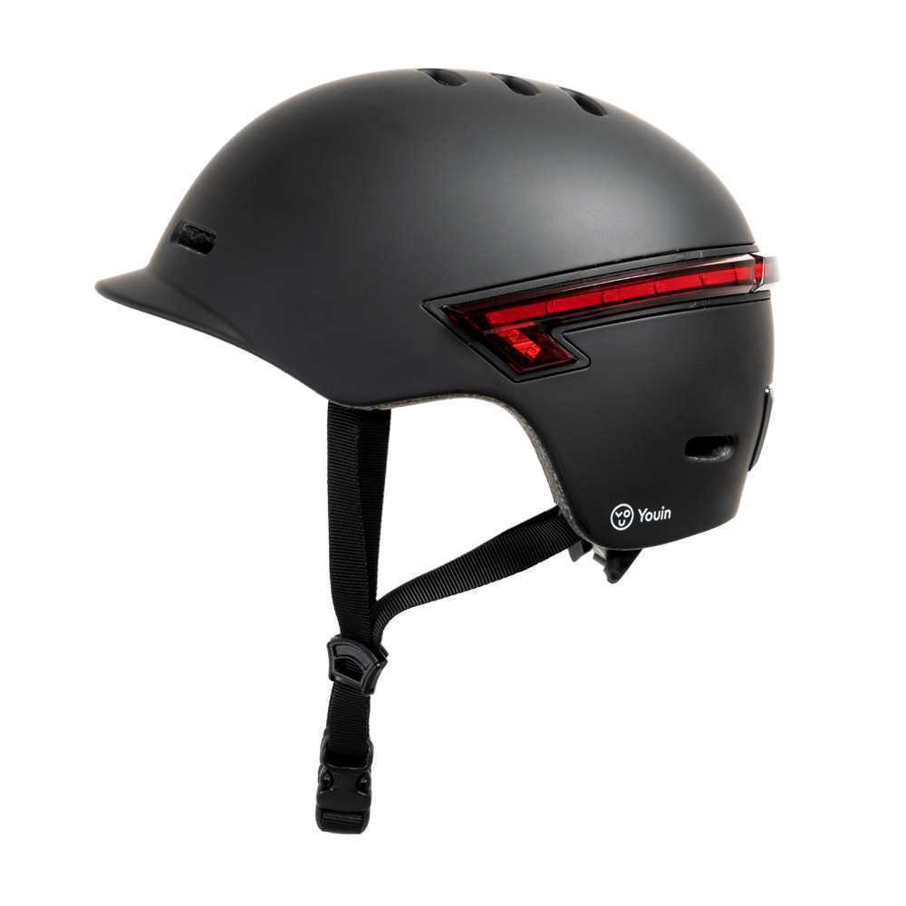 Youin Casco Con LED Trastero Y Mando Bluetooth  L Negro